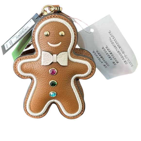 kate spade Handbags - NWT! KATE SPADE GINGERBREAD KEYCHAIN BAG CHARM
